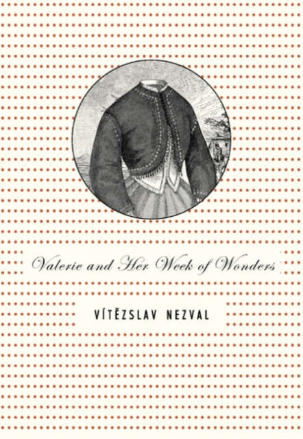 Valerie and Her Week of Wonders book cover with a vintage illustration of clothing.