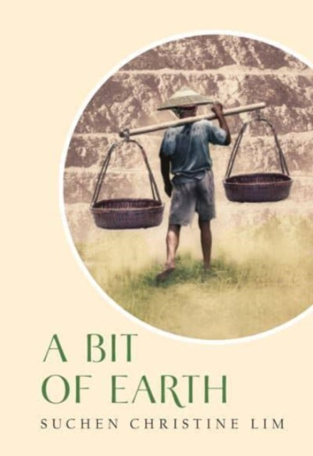 A Bit of Earth book cover featuring a person carrying baskets.
