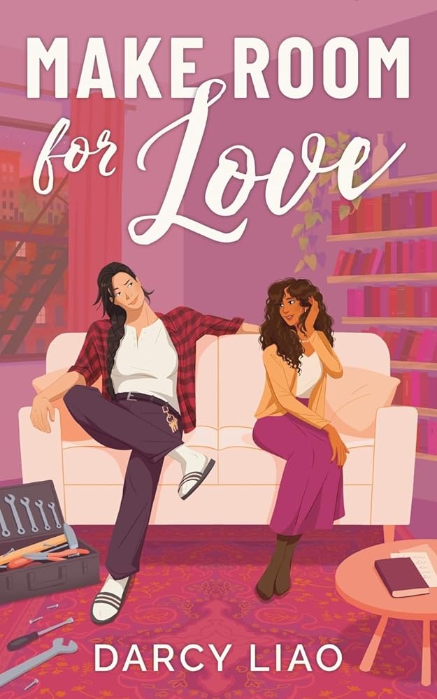 Make Room for Love book cover with two women on a couch.