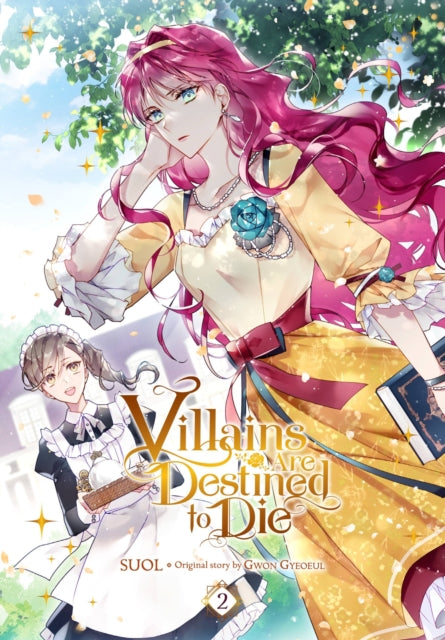 Villains Are Destined to Die, Vol. 2 manga cover featuring two anime-style women.