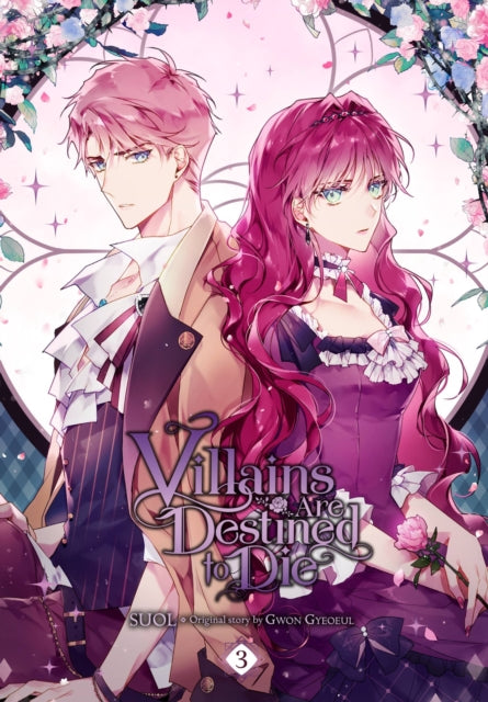 Villains Are Destined to Die, Vol. 3 cover art featuring two anime characters.