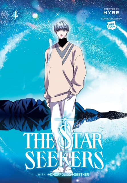 The Star Seekers Vol. 4 comic features a stylized anime character against a cosmic background.