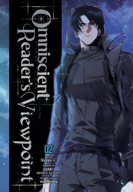 Omniscient Reader's Viewpoint, Vol. 2 cover art featuring a man in a dark coat.