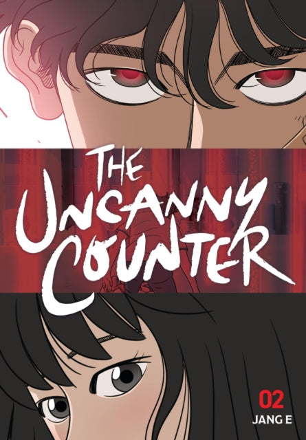 The Uncanny Counter, Vol. 2 comic cover with character close-ups.