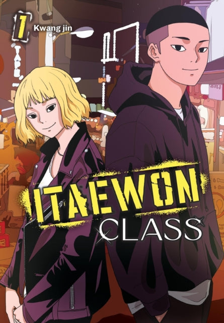 Itaewon Class, Vol. 1 cover art featuring two characters and the title.
