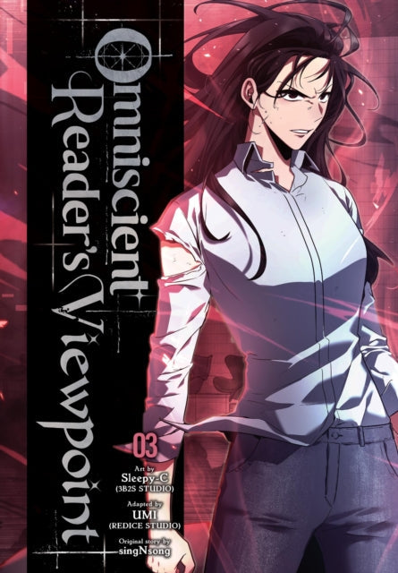 Omniscient Reader's Viewpoint, Vol. 3 cover art features a woman with dark hair and glasses.