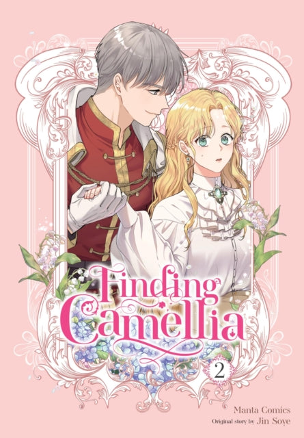 Finding Camellia, Vol. 2 cover art featuring a man and woman in ornate clothing.