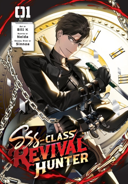SSS-Class Revival Hunter, Vol. 1 manga cover featuring a man with black and white hair.