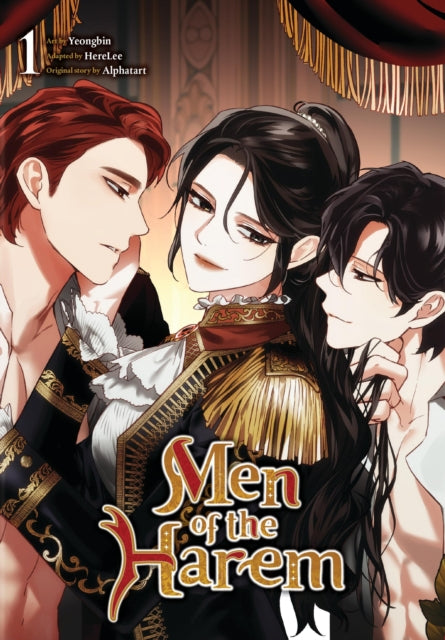 Men of the Harem, Vol. 1 cover art featuring three characters.