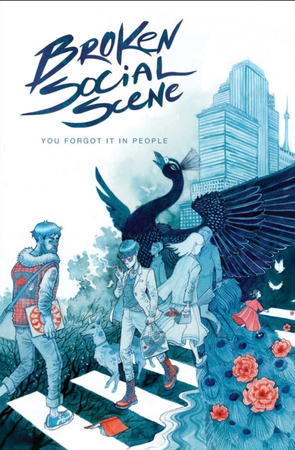 Broken Social Scene Presents: You Forgot It In People graphic novel cover art.