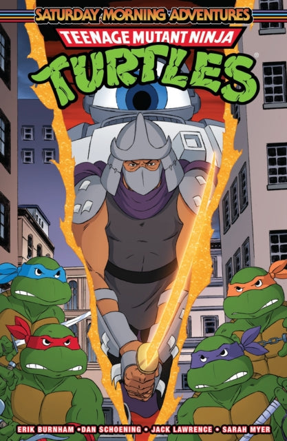 Teenage Mutant Ninja Turtles comic cover featuring Shredder and the turtles.
