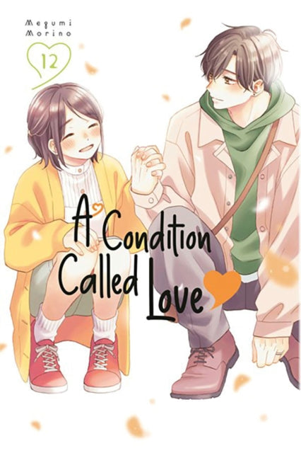 A Condition Called Love 12 manga cover featuring two anime characters holding hands.