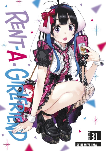 Rent-A-Girlfriend 31 manga cover featuring a girl in a pink outfit.