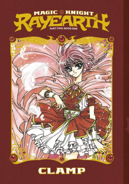 Magic Knight Rayearth Part 2 Vol. 1 paperback manga cover featuring Hikaru Shidou.