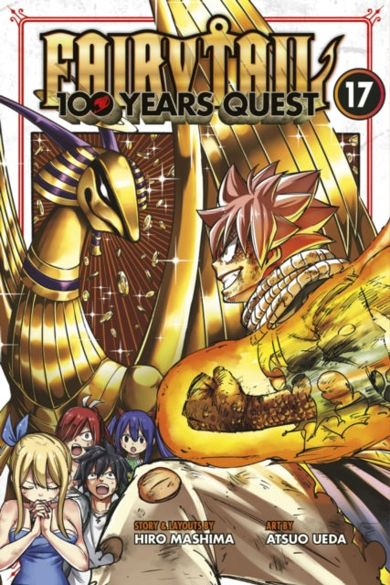 Fairy Tail: 100 Years Quest 17 manga cover featuring Natsu and a dragon.