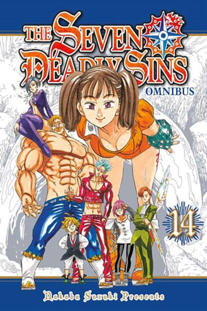 The Seven Deadly Sins Omnibus 14 manga cover features the main characters.