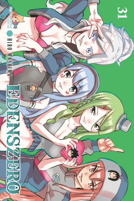 Edens Zero 31 manga cover featuring four anime girls.