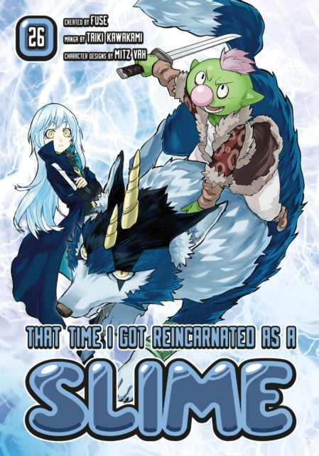 That Time I Got Reincarnated as a Slime 26 manga cover featuring characters.