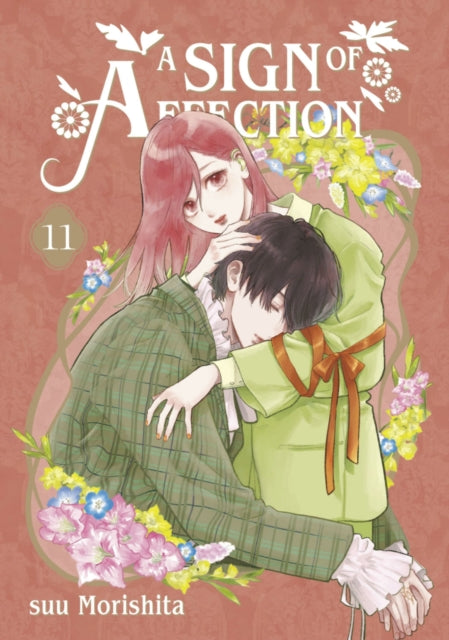 A Sign of Affection 11 manga cover featuring two young people embracing.