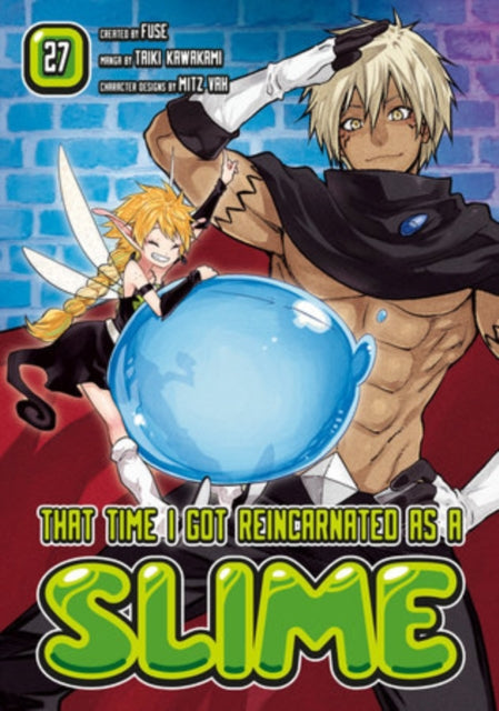 That Time I Got Reincarnated as a Slime 27 manga cover featuring Rimuru and Shion.