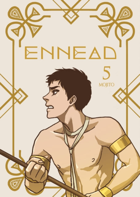ENNEAD Vol. 5 paperback cover art featuring a young man with brown hair.