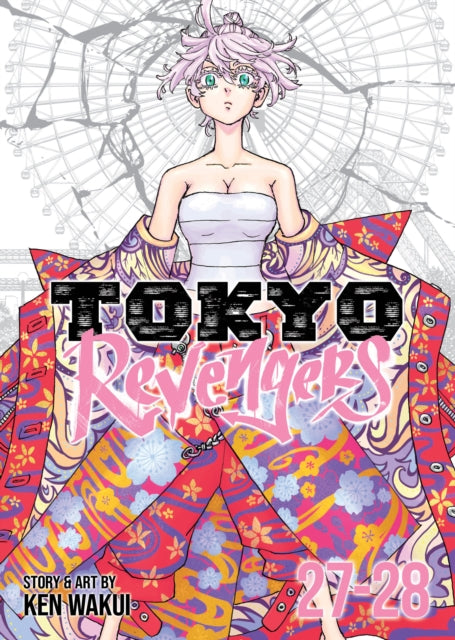 Tokyo Revengers (Omnibus) Vol. 27-28 cover art featuring a character with pink hair and a colorful kimono.