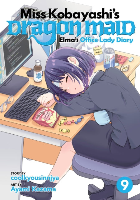 Miss Kobayashi's Dragon Maid: Elma's Office Lady Diary Vol. 9 manga cover.