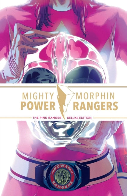 Mighty Morphin Power Rangers The Pink Ranger Deluxe Edition comic book cover.