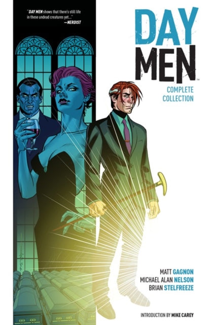 Day Men Complete Collection comic book cover featuring three characters and coffins.
