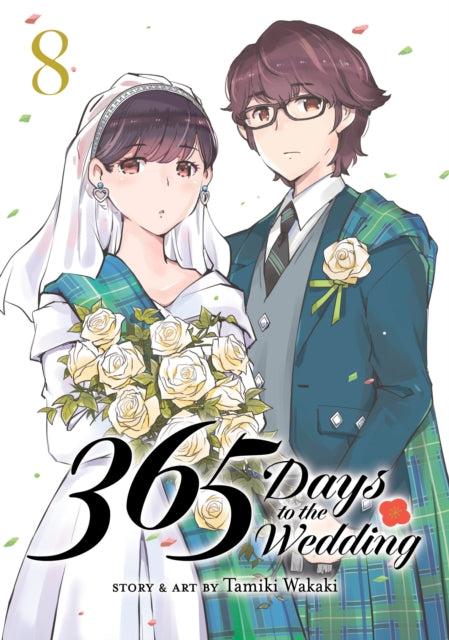 365 Days to the Wedding Vol. 8 manga cover featuring a couple in wedding attire.