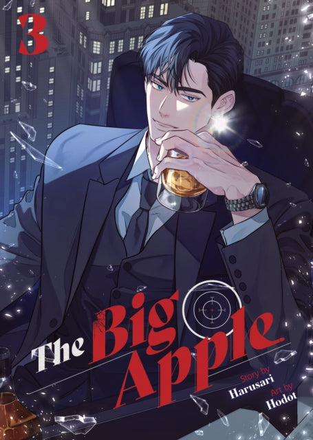 The Big Apple Vol. 3 cover art features a man in a suit holding a drink.