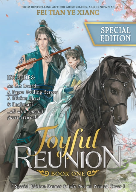 Joyful Reunion Vol. 1 Special Edition book cover with two characters on a horse.