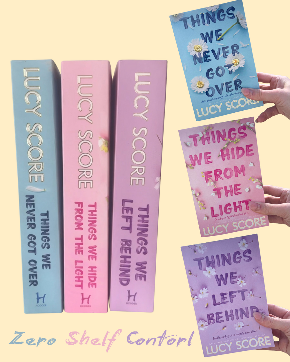 Lucy Score x Zero Shelf Control Bundle