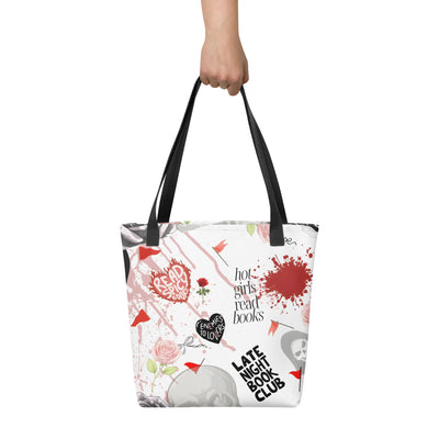 Addicted to Red Flags Tote bag