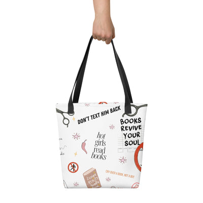 Don't Text Him Back Tote bag