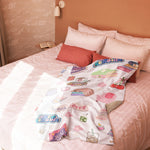 Cozy Club Bookish Sherpa blanket