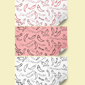 Spicy Chilli Wrapping Sheets