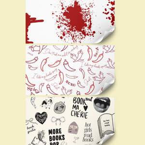 Dark Romance Wrapping Sheets